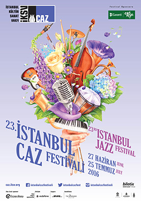 23. İstanbul Caz Festivali 2016
