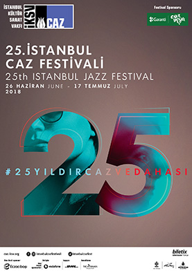 The 25th Istanbul Caz Festival, 2018 